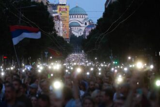 Anti-Government Protests in Serbia Grow in Size