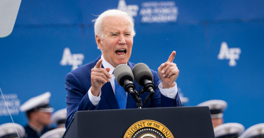 Biden Makes Case for Global Alliances at Air Force Academy Commencement