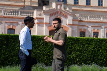 British PM Rishi Sunak says Ukraine's rightful place is in NATO