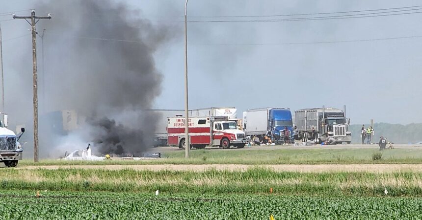 Canada Highway Crash: At Least 15 Killed in Manitoba Collision