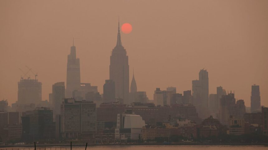 Canadian wildfire smoke creates unhealthy air quality in NYC