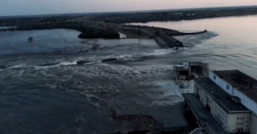 Critical Dam in Southern Ukraine Destroyed