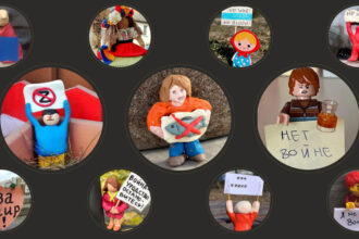 Decoding the Antiwar Messages of Miniature Protesters in Russia