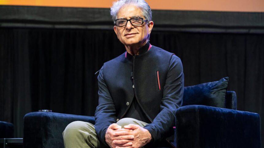 Deepak Chopra's morning routine for better mental and physical health