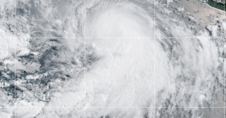 Hurricane Adrian Forms Off the Coast of Mexico in the Eastern Pacific