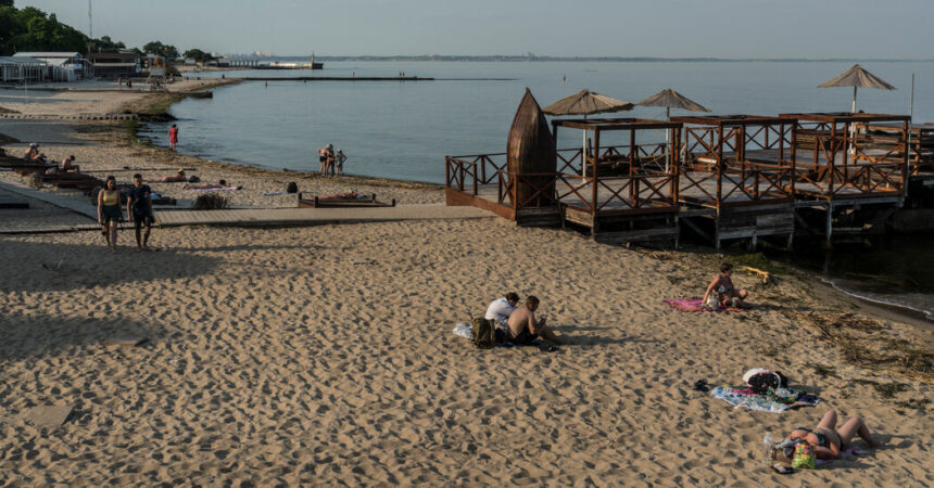 Kakhovka Dam Disaster Keeps Beaches Closed in Odesa, Ukraine