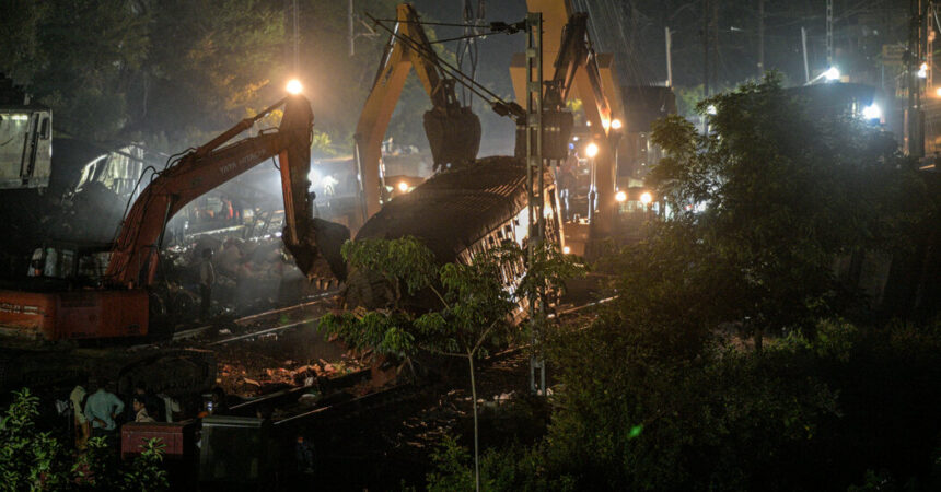 Modi Arrives at Scene of Deadly Train Crash in Odisha, India