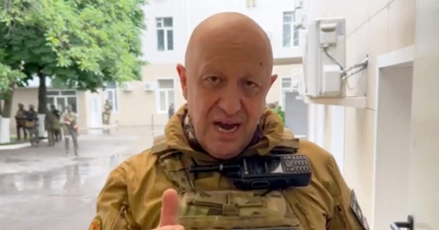 Prigozhin Flaunts Control of Critical Military Headquarters in Video