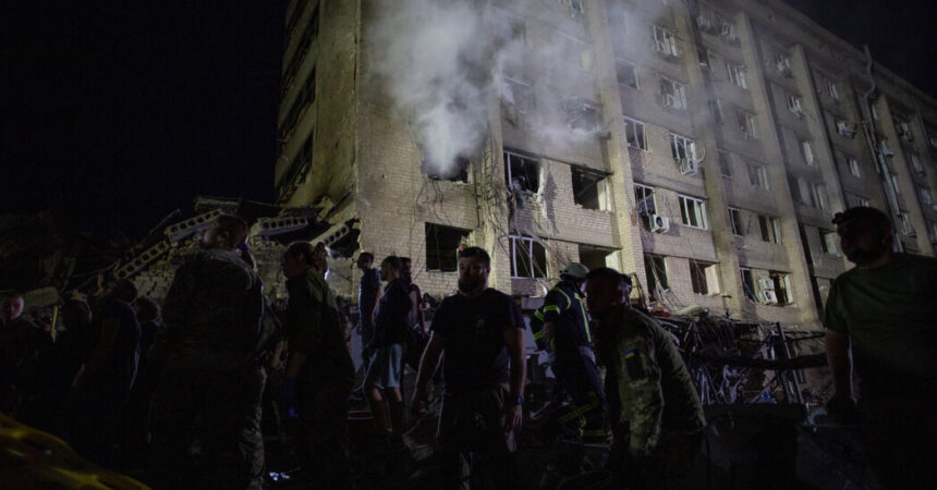 Russian Missiles Strike a Restaurant in Kramatorsk