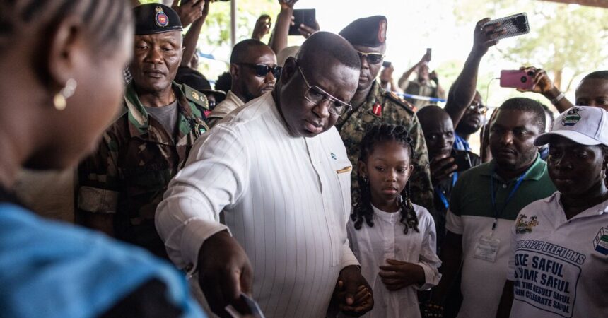 Sierra Leone’s President Bio Wins Re-election