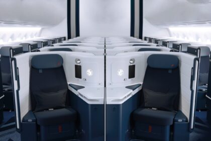 The new Air France business-class seat is coming to some of its A350 fleet