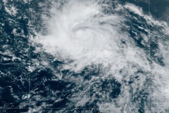 Tropical Storm Bret Forms in the Atlantic