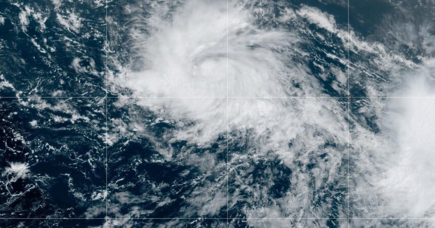 Tropical Storm Bret Forms in the Atlantic