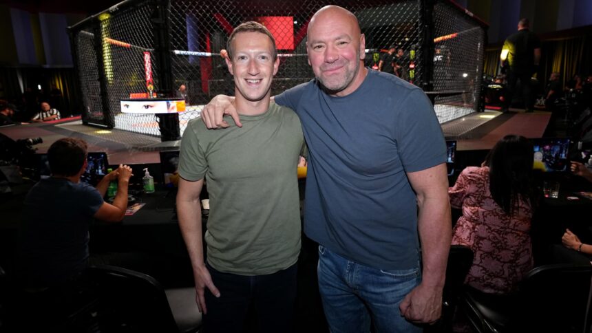 UFC's Dana White says Musk-Zuckerberg 'cage match' PPV will cost $100