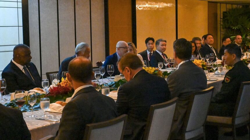 US, China trade barbs at security summit Shangri-La Dialogue