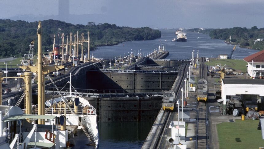 US trade dominates Panama Canal traffic. A drought is threatening it