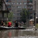 Ukraine Dam Collapse Brings Floodwater to Kherson