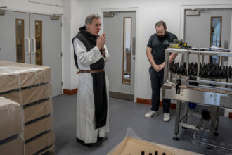 An English Brewery Overseen by Monks