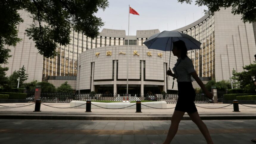 China's central bank says consumer prices will likely drop in July