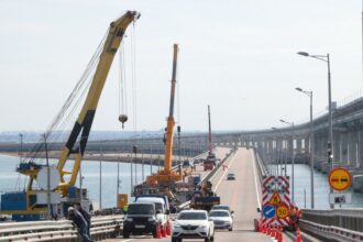 Crimea bridge hit by explosions; authorities blame Ukraine