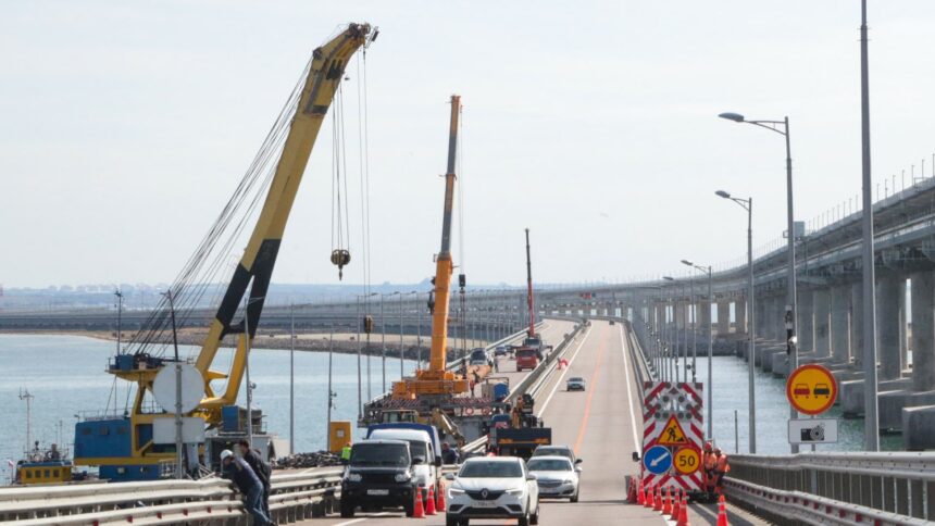 Crimea bridge hit by explosions; authorities blame Ukraine