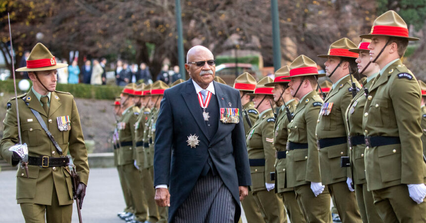 Fiji’s Leader Declines Invitation to China, Saying He Tripped and Fell