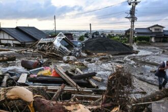 Flooding and Landslides Hit Japan