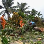 Floods in the Philippines After Typhoon Doksuri Makes Landfall