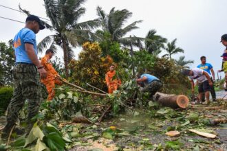 Floods in the Philippines After Typhoon Doksuri Makes Landfall