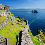 Skellig Michael or Great Skellig, home to the ruined remains of a Christian monastery, Country Kerry, Ireland