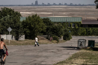 For Ukrainians Near Zaporizhzhia Nuclear Plant, Life Goes On