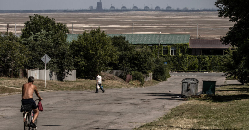 For Ukrainians Near Zaporizhzhia Nuclear Plant, Life Goes On