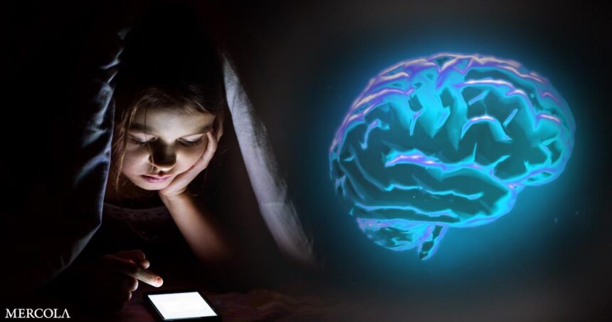 Heavy Screen Time Changes Children's Brains