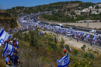 Huge Protest March Reaches Jerusalem After 5-Day Trek From Tel Aviv