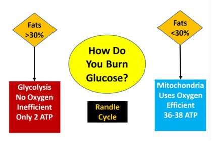 how do you burn glucose