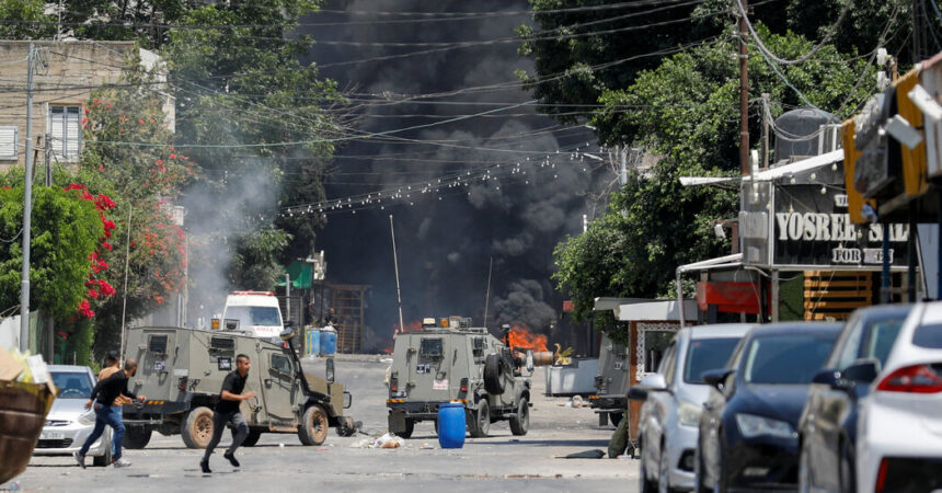 Israeli Military Launches Airstrikes on Jenin Refugee Camp