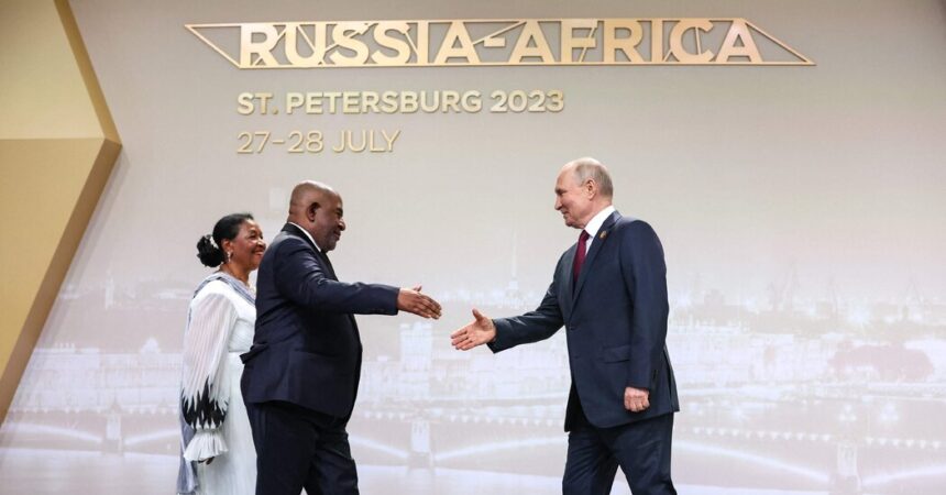 Putin, at Summit With African Leaders, Casts West as Mutual Foe