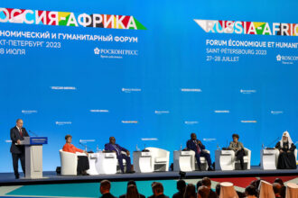 Putin promises free grain for some African nations, trying to shore up Moscow’s image.