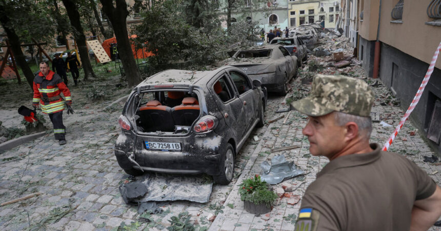 Russia Attacks Lviv With Deadly Missile Strike