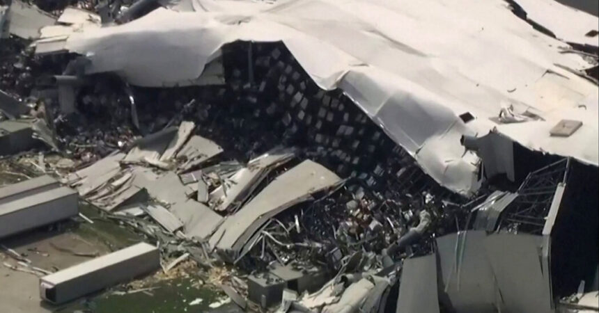 Tornado Rips Through North Carolina Pfizer Site, Damaging Drug Supplies