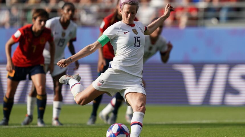 U.S. soccer star Megan Rapinoe announces retirement