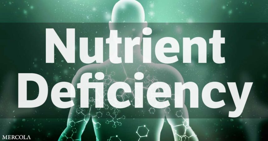 13 Most Common Nutrient Deficiencies