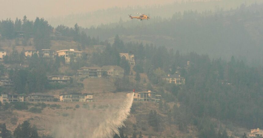 British Columbia Wildfires Leave Dozens of Buildings Burned