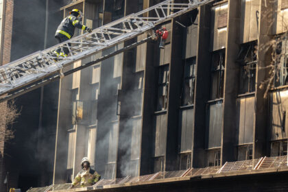 Friday Briefing: A Deadly Fire in South Africa