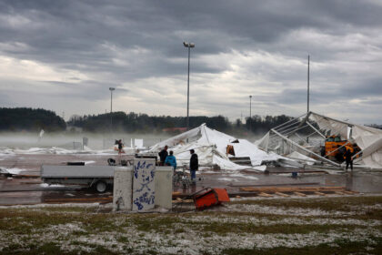 Hailstorm in Germany Rips Through a Town, Damaging Buildings and Cars