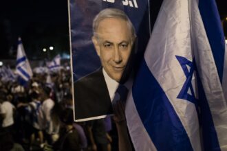 Israel's Netanyahu rules out civil war after mass protests