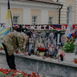 Mourners Visit Memorial for Wagner in Moscow