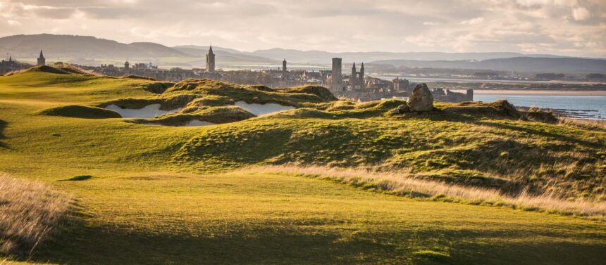 View of Saint Andrews, Fife, Scotland