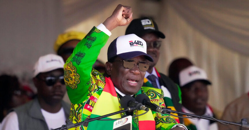 President Emmerson Mnangagwa Re-elected in Zimbabwe