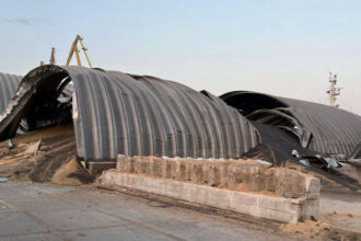Russian Drones Attack Ukrainian Port on Danube River
